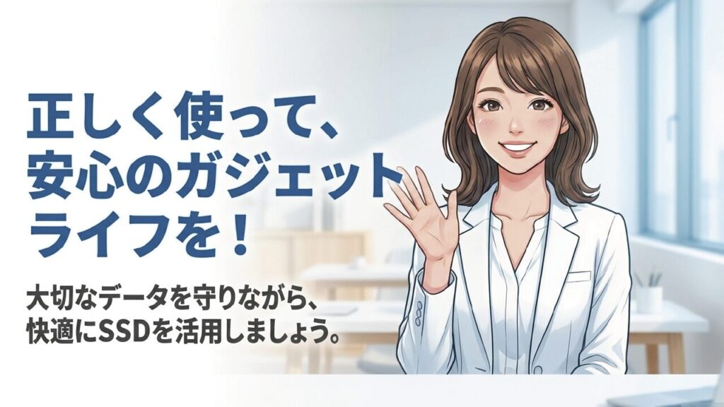 大切なデータを守りながら快適にSSDを活用
