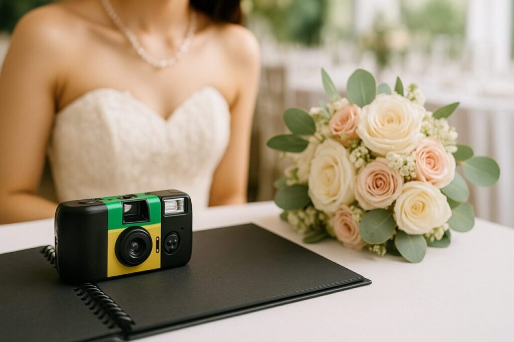 インスタントカメラと共にある、幸せな結婚式の思い出