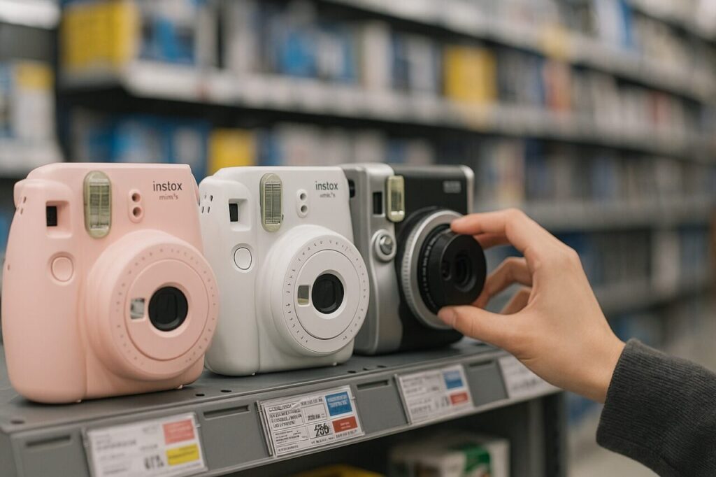 インスタントカメラはどこで売ってますか?