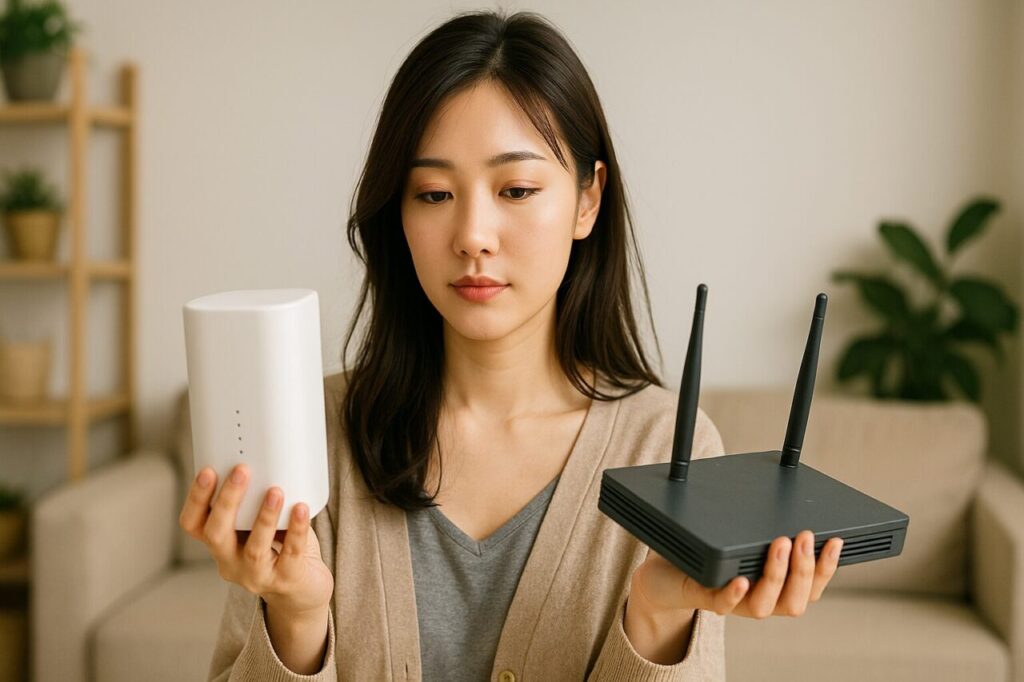 Wi-Fiルーター vs 「ホームルーター」:あなたに合うのはどっち?