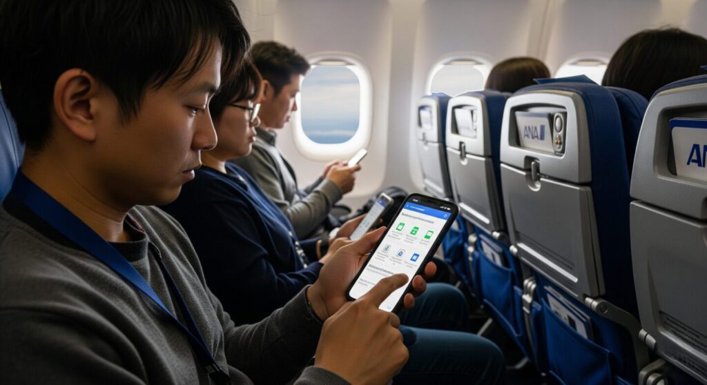 モバイルバッテリーをANAの機内で使うための基本ルール