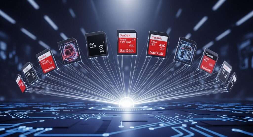 サンディスクSDカードの特徴と製品群