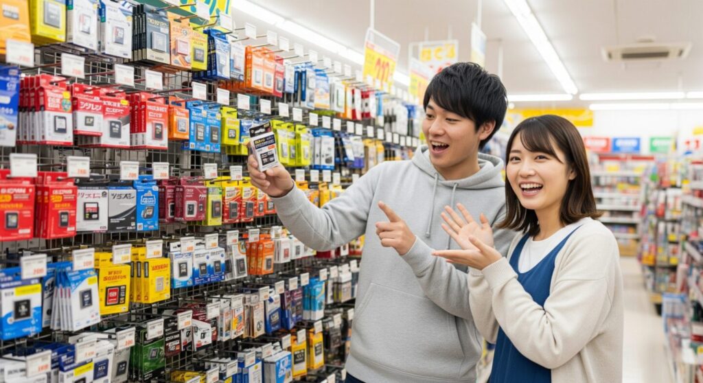 安さ重視ならドンキホーテなどディスカウントショップ