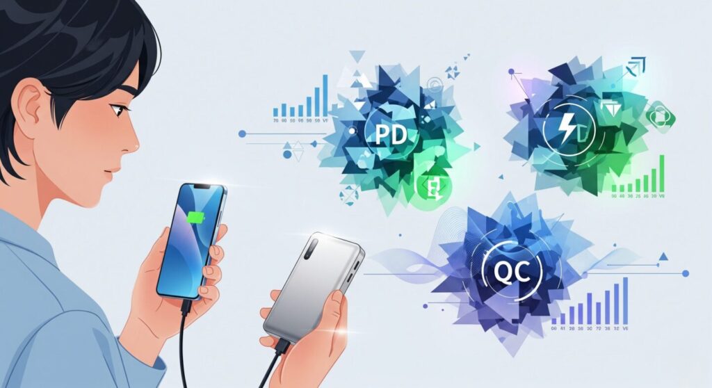 急速充電に必要な電圧と規格（PD・QCなど）
