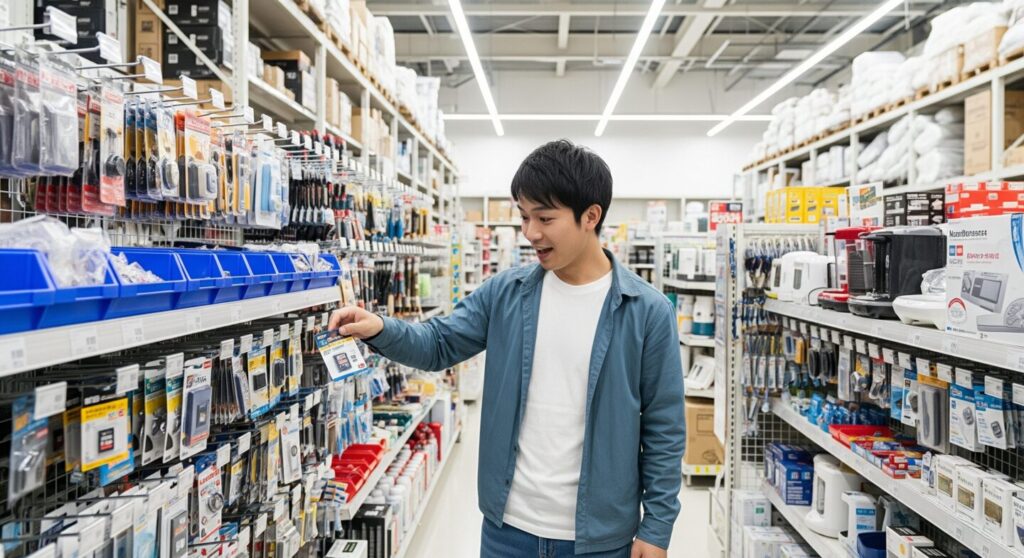 意外と見つかるホームセンターでの取り扱い