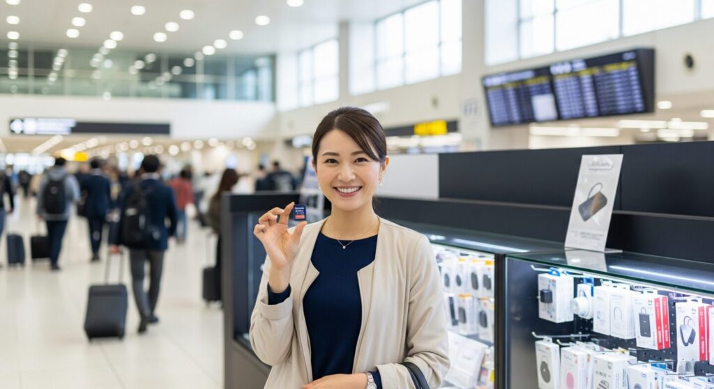 旅行先なら空港や駅で買える場所も
