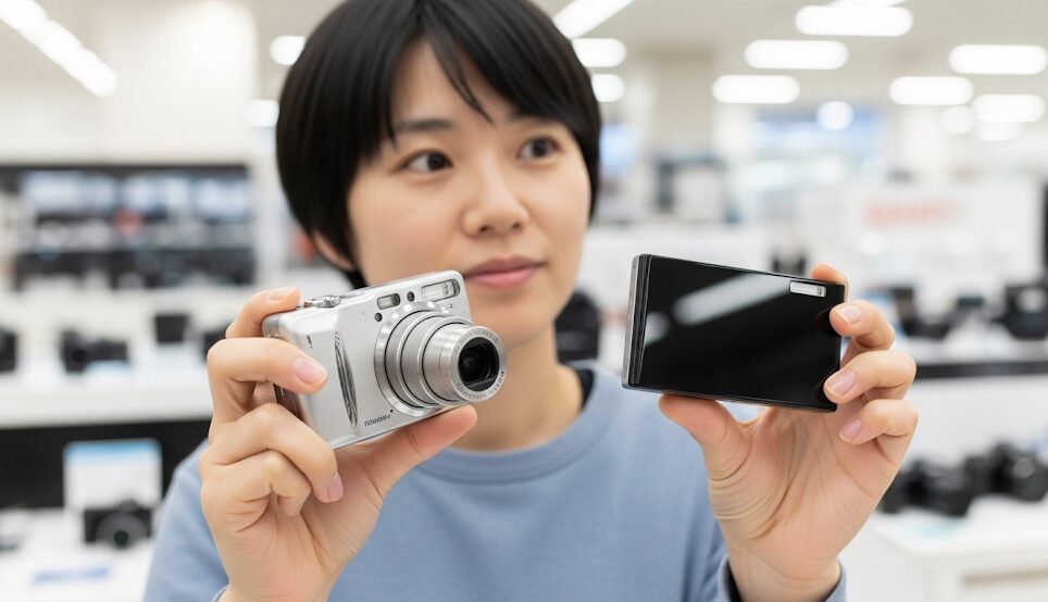 型落ちコンデジとは？最新モデルとの違い