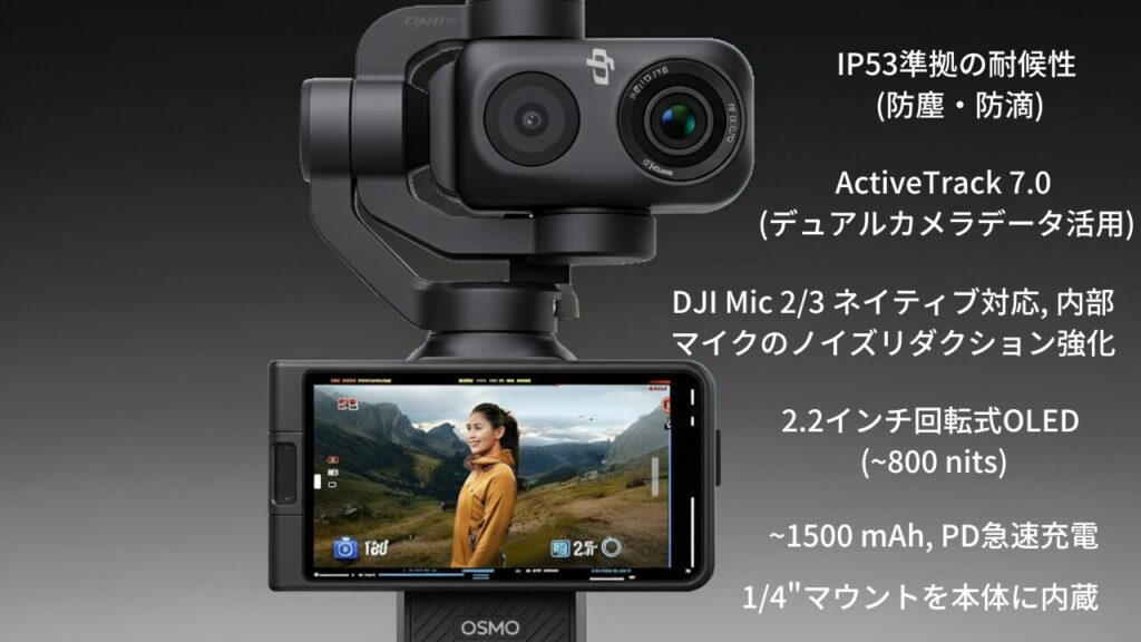 DJI Osmo Pocket 4 予測と可能性：機能拡張と市場