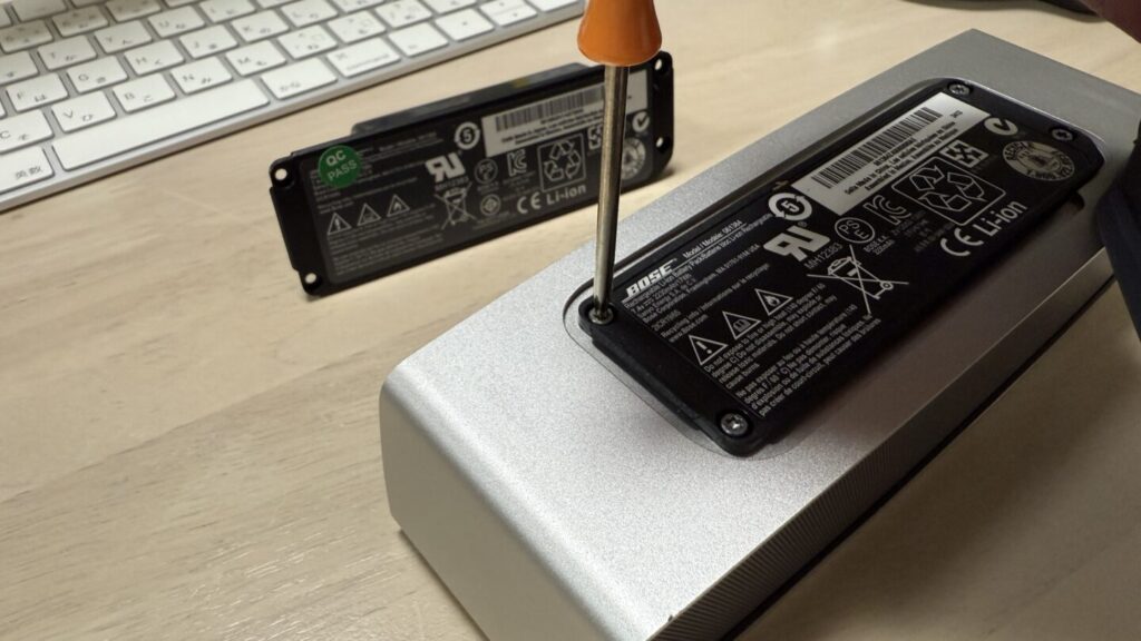 DIYによるバッテリー交換２