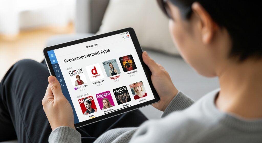 iPadで読めるおすすめ雑誌アプリ
