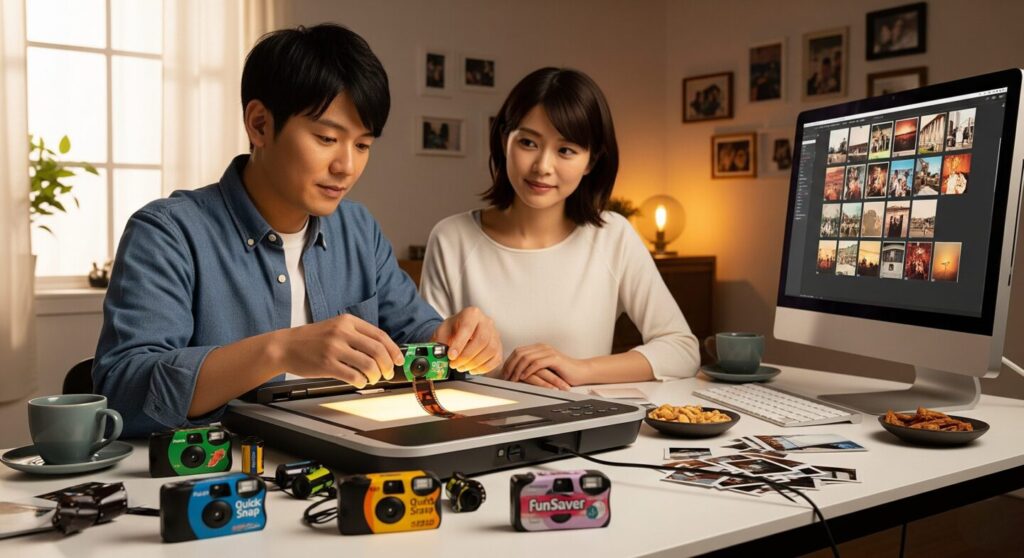 写ルンですの写真をデータ化するメリットとは