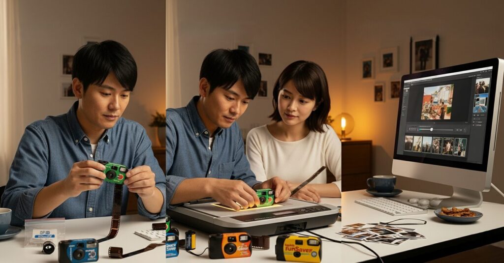 フィルムからデータ化する基本の流れを解説