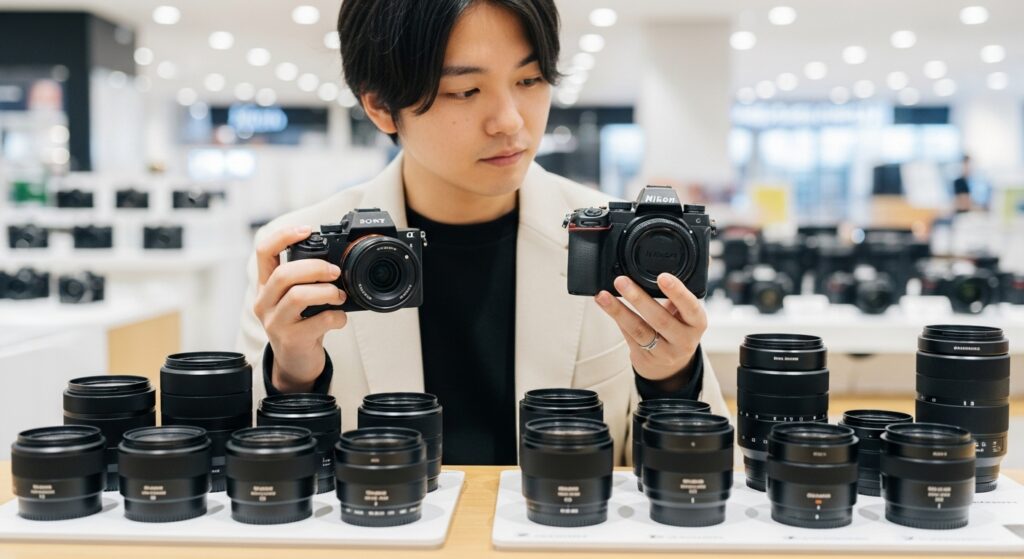 携帯性とシステム全体のサイズ感を比較