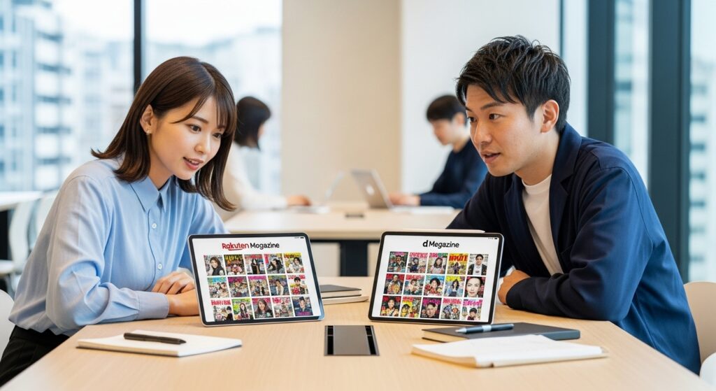 楽天マガジンとdマガジンの違いとは