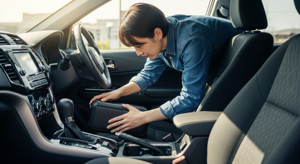 車内に置きっぱなしの防犯上の注意点