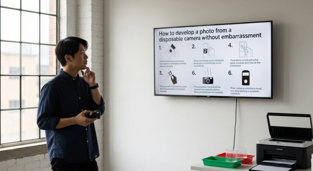 恥ずかしくない写真の出し方