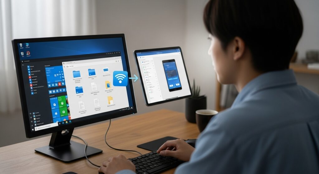 WindowsとiPadのファイル共有方法