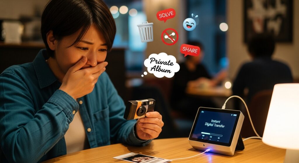 写ルンですの現像が恥ずかしい悩みの解決策