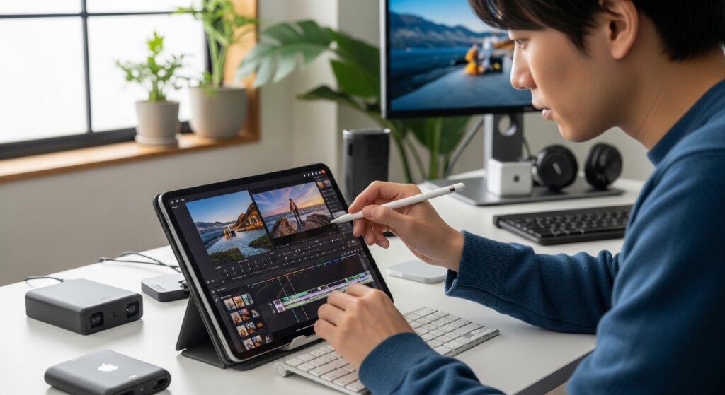 写真や動画の編集に使う本格テクニック