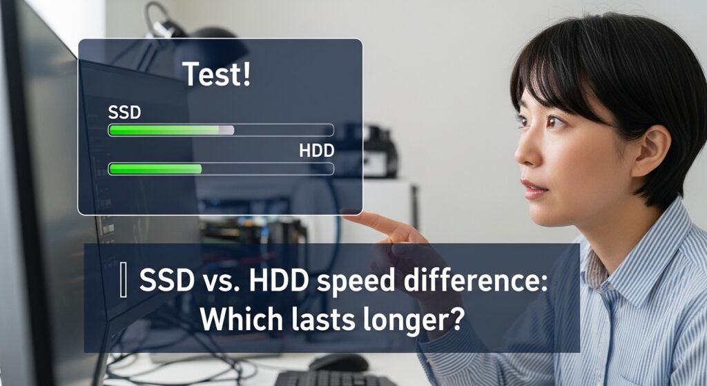 検証！SSDとHDDの速度差 長持ちするのはどっち？
