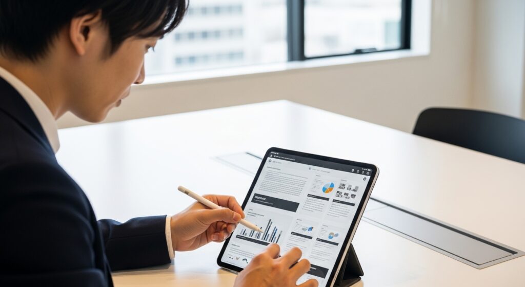 iPadでレポート作成・資料作成は可能？