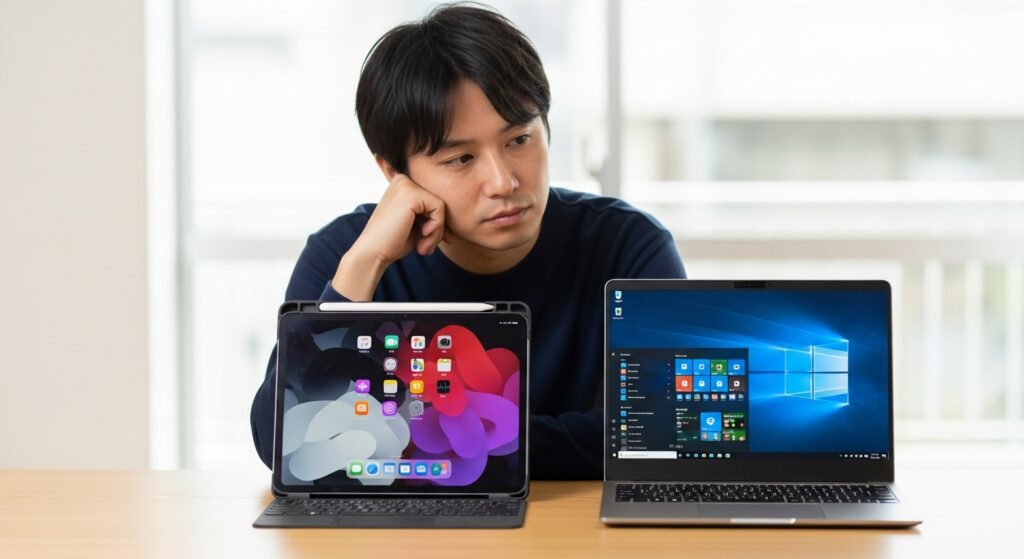 iPadとWindowsの根本的な違いを比較