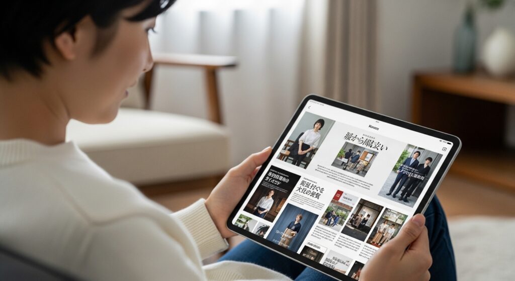 雑誌を楽しむためのiPadアクセサリー