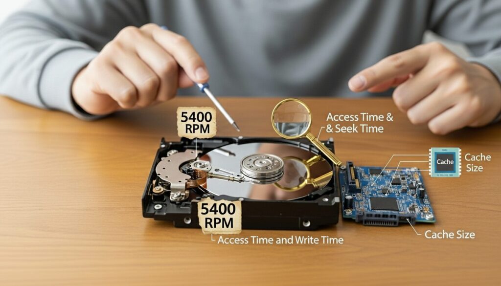 HDDの速度の違いを生む要因