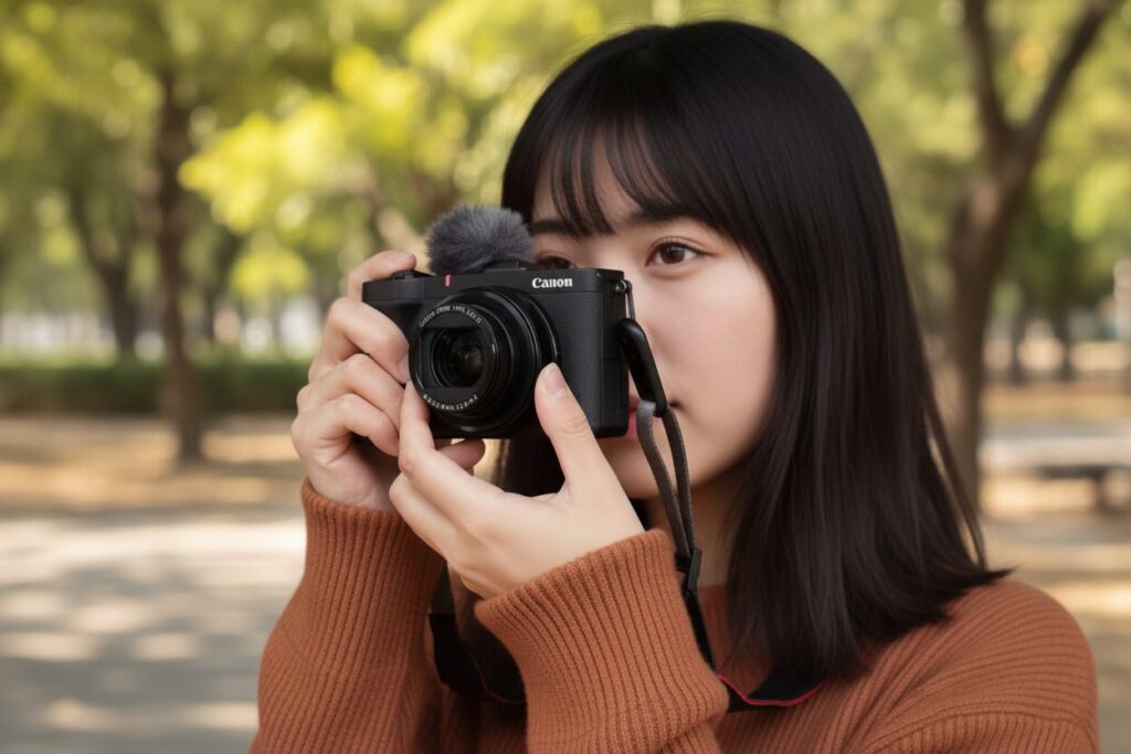 PowerShot V1 手ぶれ補正の性能を使いこなす