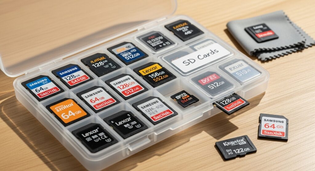 SDカードを長持ちさせる正しい保管方法