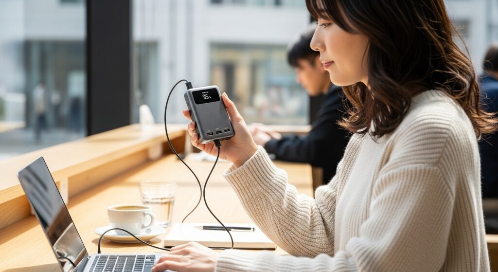 ノートパソコンも充電できる？