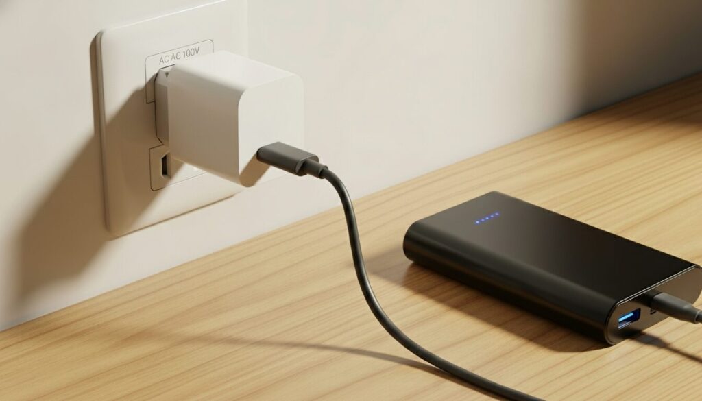 モバイルバッテリーの充電しっぱなしを防ぐ方法