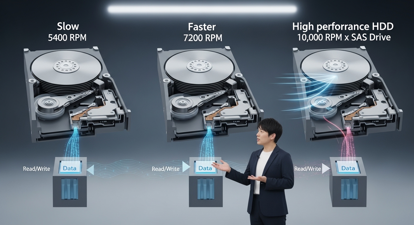 HDDの速度の違いを徹底解説！選び方が変わる重要知識