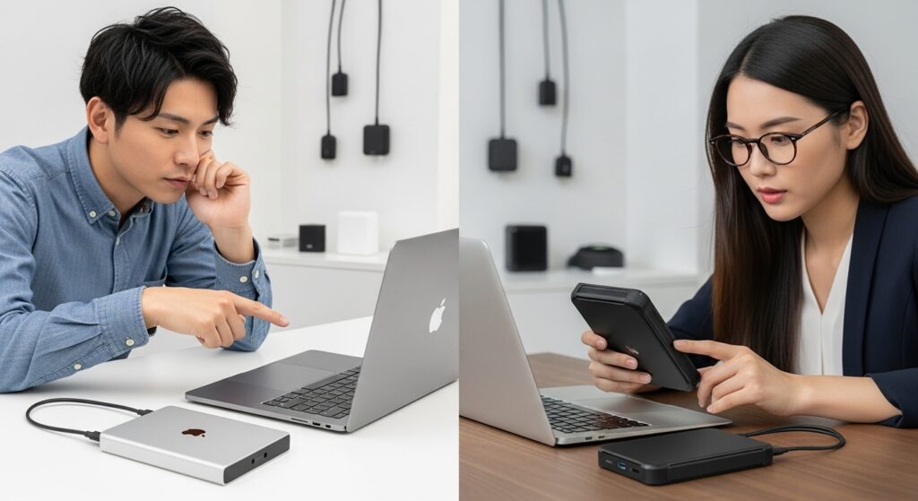 Mac対応・Windows対応の違いも確認