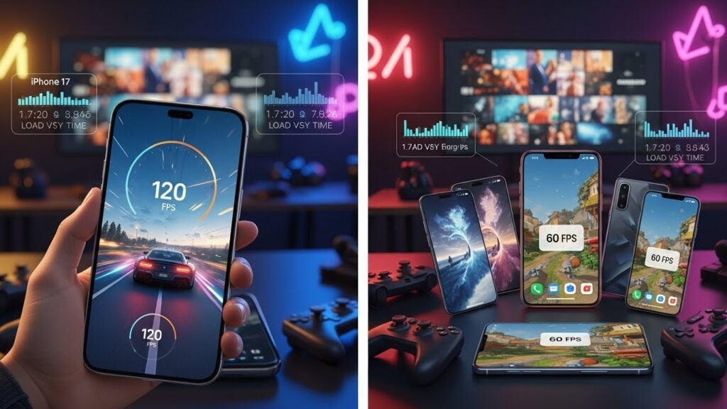 iPhone17のゲーム性能を他機種比較