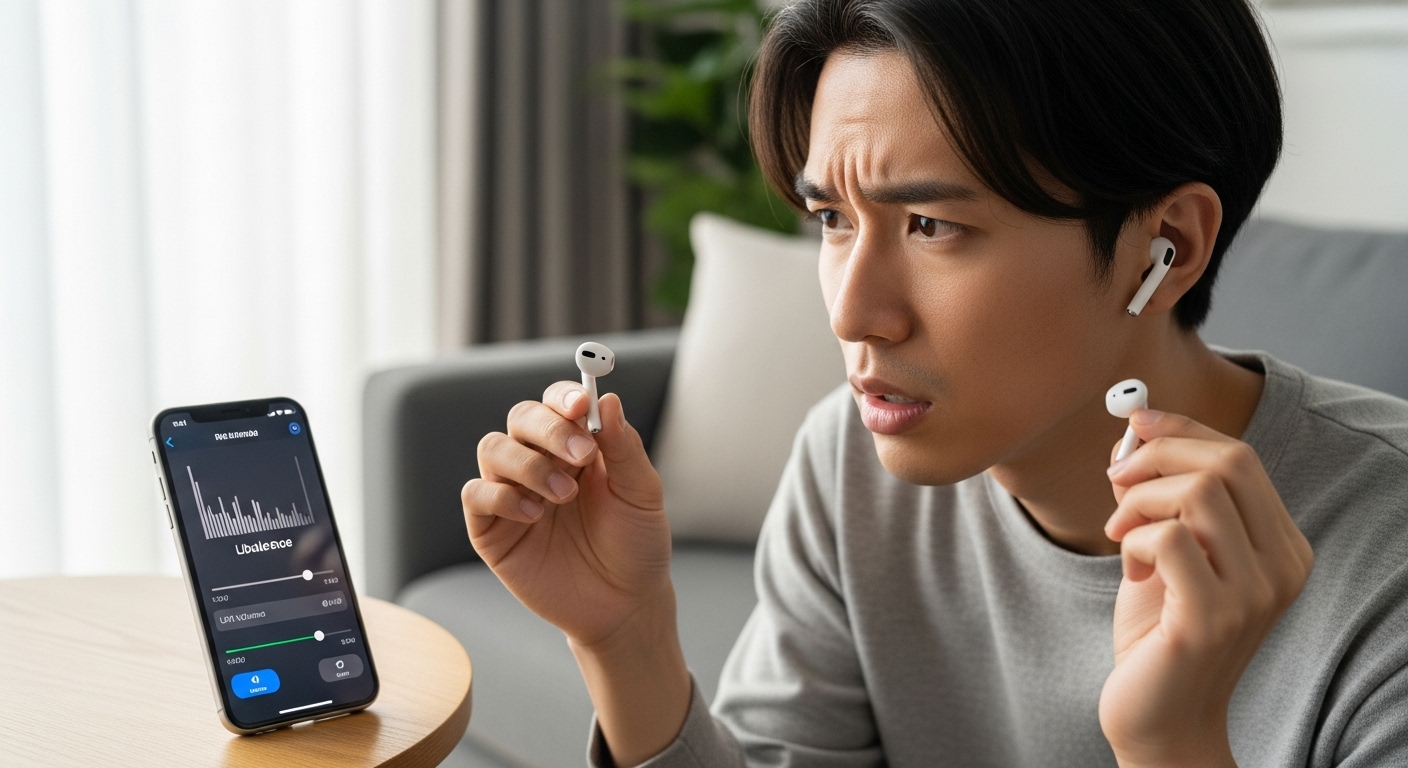 イヤホンの左右で音量が違う原因と直し方を完全ガイド