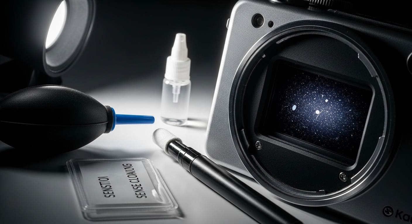 コンデジのセンサークリーニングは無理？真実と対処法