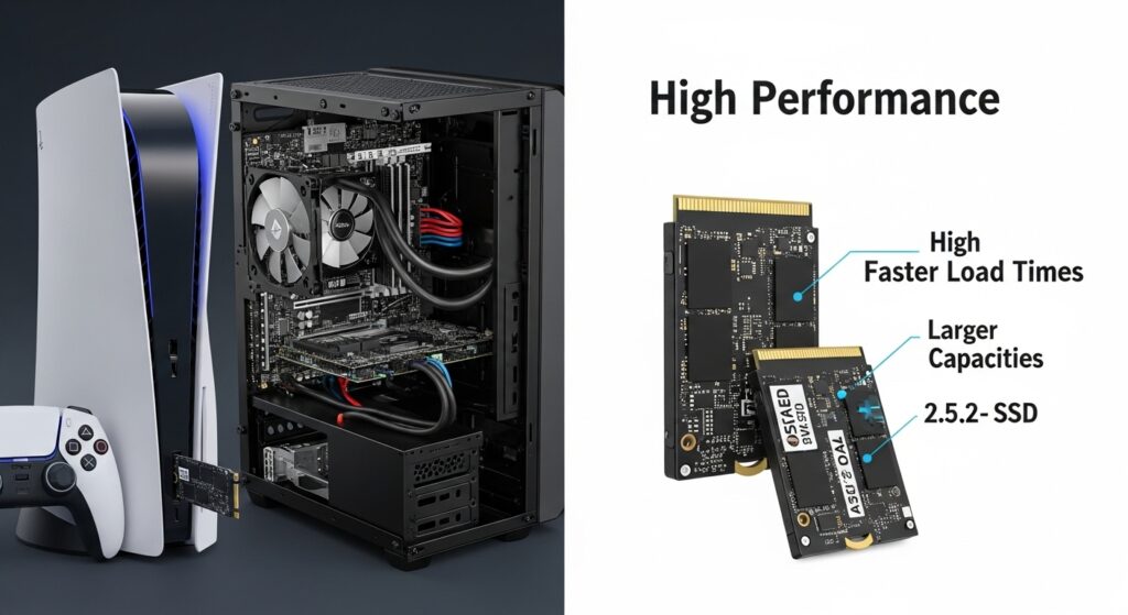 パソコンやゲーム機のストレージ選び