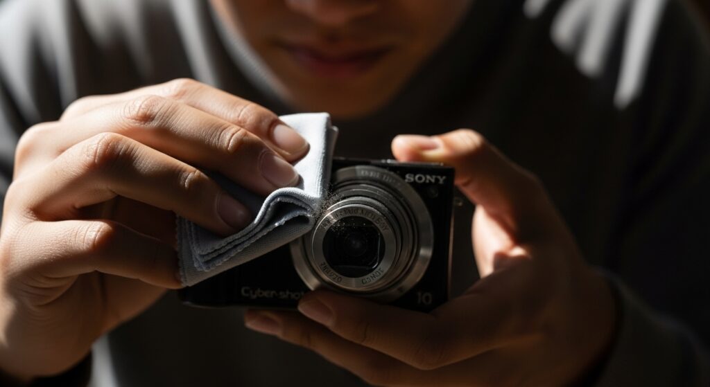 ピントが甘い時のレンズ清掃と点検