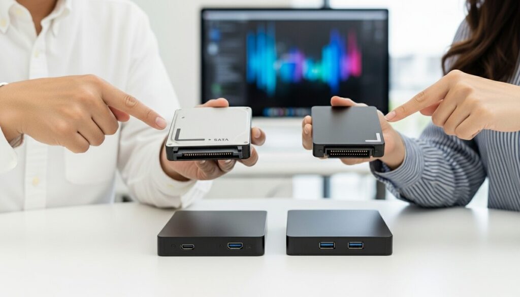 接続インターフェース（SATA・USB）の違い