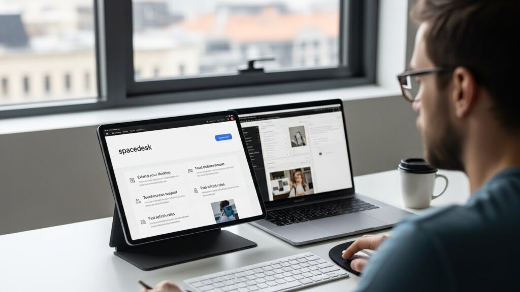 無線接続アプリspacedeskの特徴