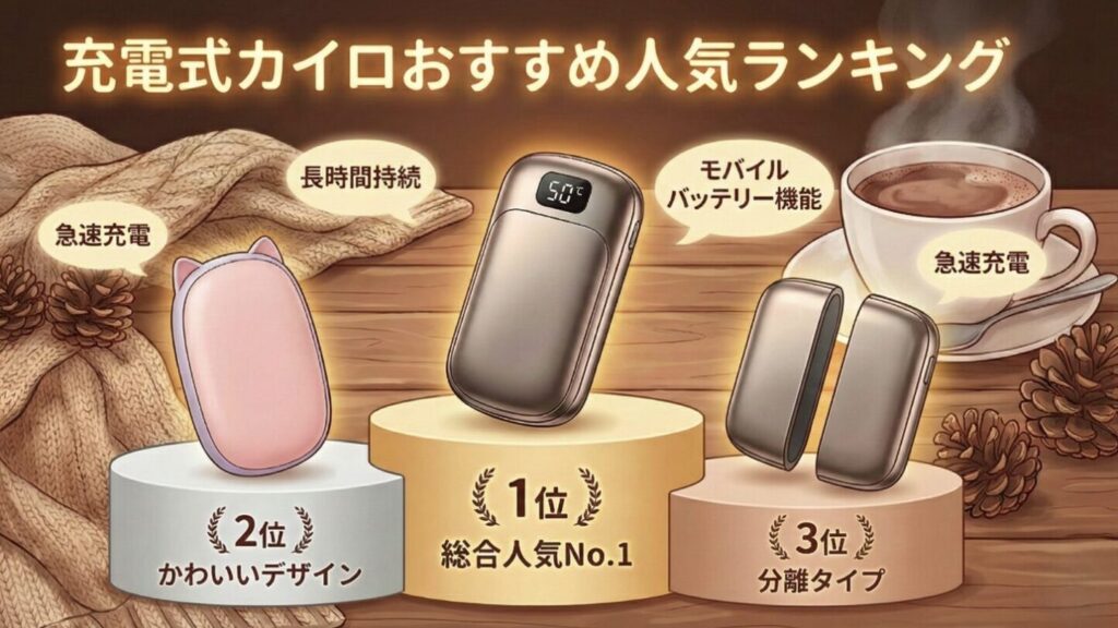 充電式カイロのおすすめ人気ランキング