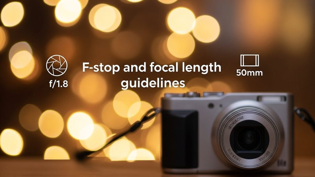 F値と焦点距離の目安