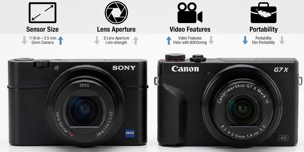 RX100とG7Xを比較