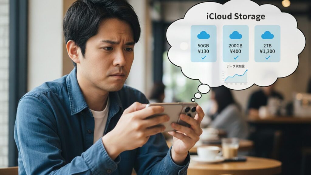 iCloudコスト比較