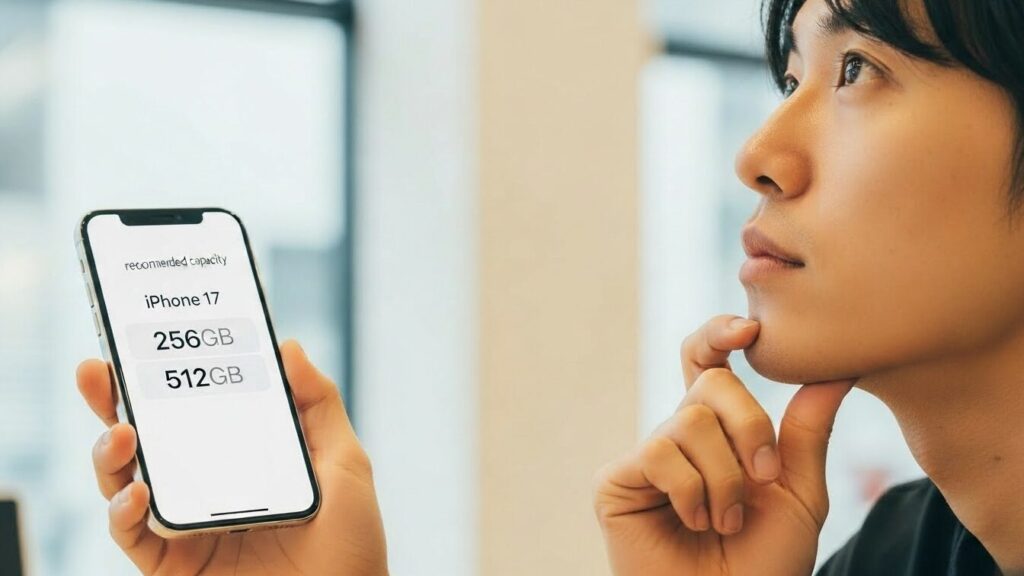 iPhone17のストレージ容量おすすめはコレ