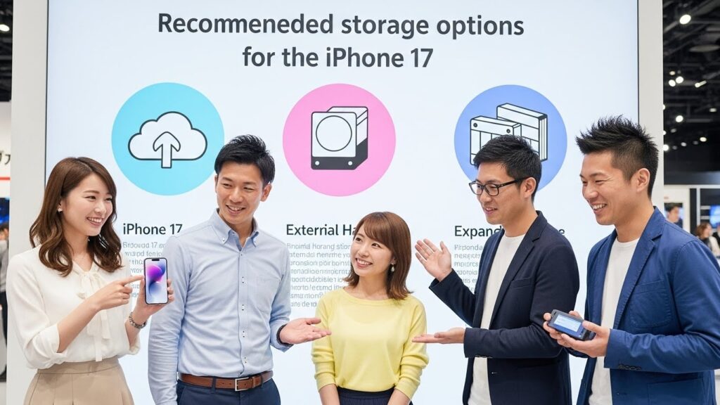 iPhone17のストレージ容量おすすめ選び方