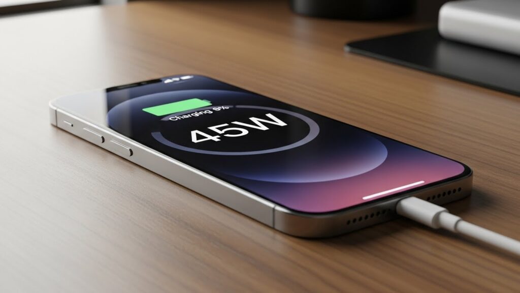 iPhone17の充電ワット数と最適解