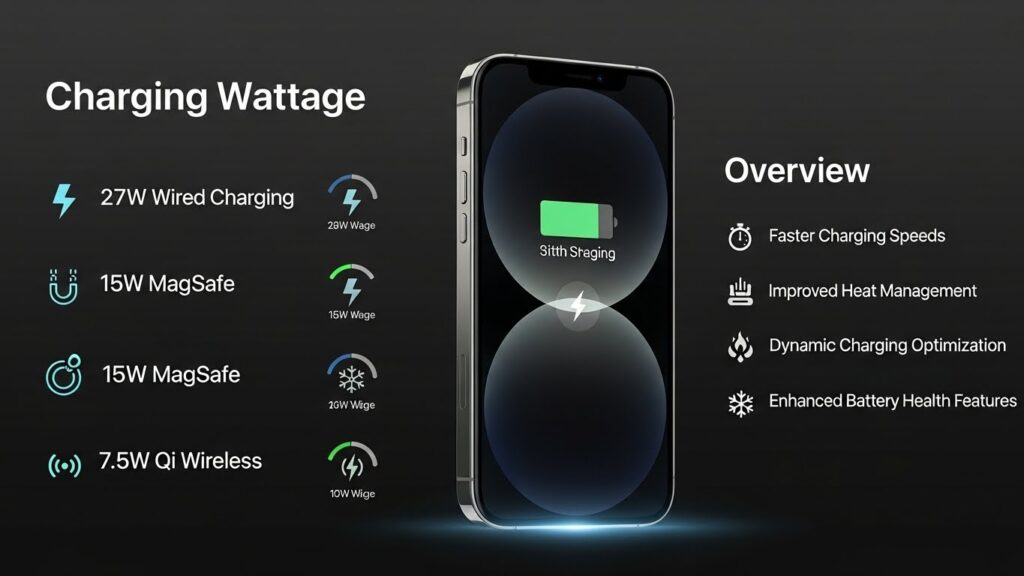 iPhone17の充電ワット数と概要