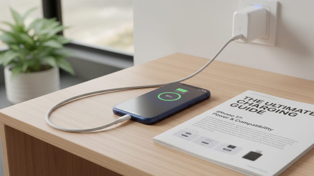 iPhone17の充電ワット数と選び方